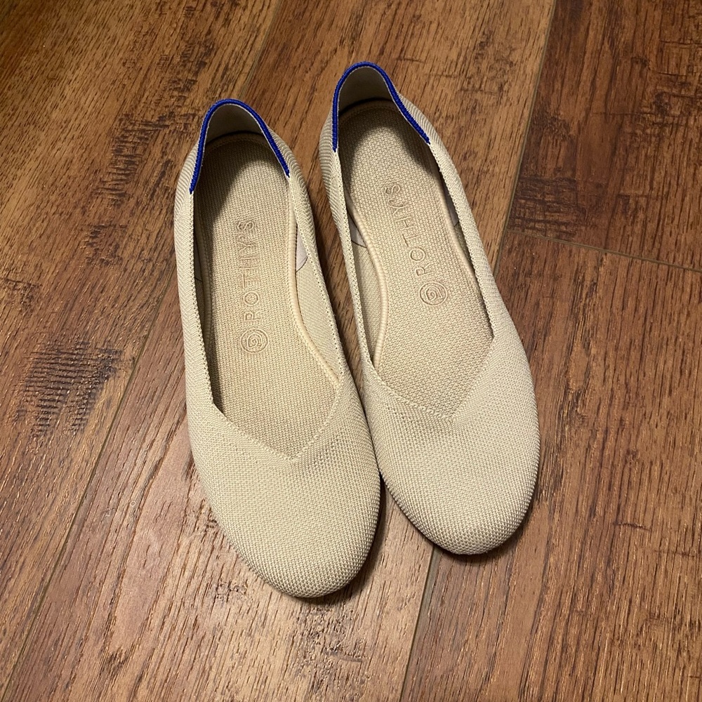 Rothy’s Ecru Flats